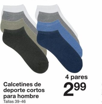 Zeeman Calcetines de deporte cortos para hombre oferta