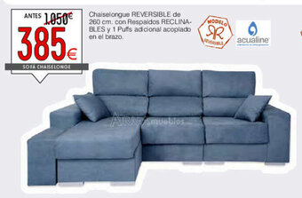 Atrapamuebles SOFÁ CHAISELONGE oferta