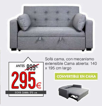 Atrapamuebles SOFA CAMA 170 cm oferta