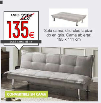 Atrapamuebles SOFA CAMA 185 cm oferta