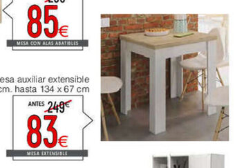 Atrapamuebles MESA EXTENSIBLE oferta