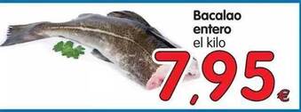 Alimerka Bacalao entero el kilo oferta