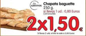 Alimerka Chapata baguette 250 g oferta