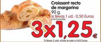 Alimerka Croissant recto de margarina 90g oferta