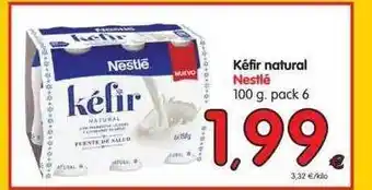 Alimerka Nestlé Kéfir natural 100g pack 6 oferta