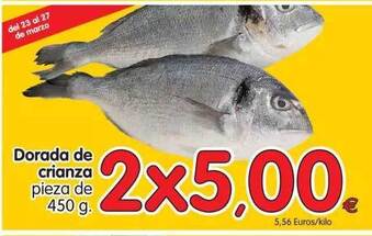 Alimerka Dorada de crianza pieza de 450g oferta