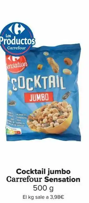 Carrefour Cocktail jumbo carrefour sensation oferta