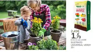 Carrefour Verdy Sustrato Universal 20l oferta