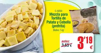 Abordo Tortilla de patatas y cebolla oferta