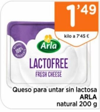 Supermercados Deza Queso de untar arla oferta