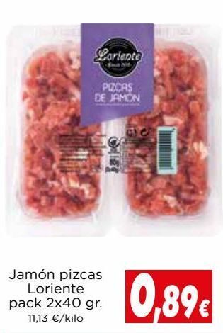Proxi Jamón pizcas loriente oferta