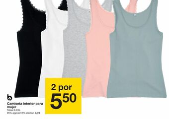 Zeeman Camiseta interior oferta