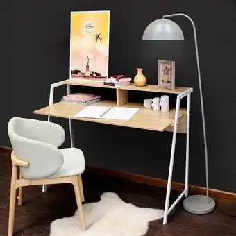 Embargos a lo bestia Escritorio everest basik line cambria/blanco 90x115x56 cm oferta