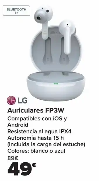 Carrefour Auriculares FP3W oferta