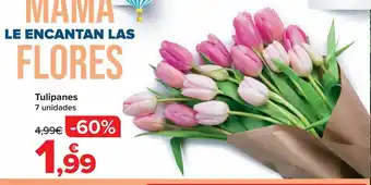 Carrefour Tulipanes 7 unidades oferta