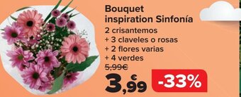 Carrefour Bouquet inspiration Sinfonía oferta