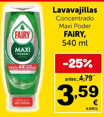 Masymas Detergente lavavajillas fairy oferta