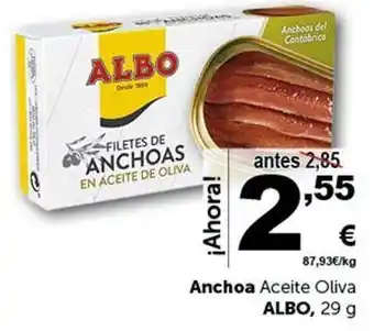 Masymas Filetes de anchoa albo oferta