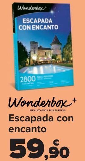 Carrefour Wonderbox escapada con encanto oferta