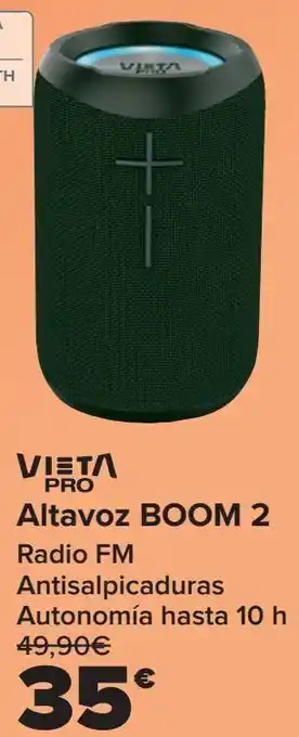 Carrefour Vieta altavoz boom 2 oferta