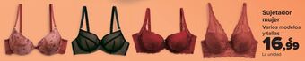 Carrefour Sujetador mujer oferta
