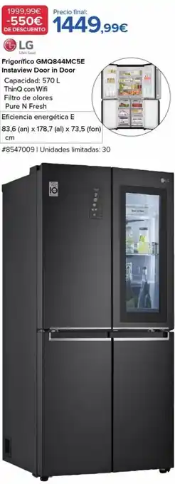 Costco Frigoríficos lg oferta