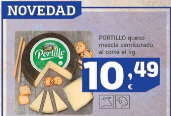 HiperDino Queso semicurado portillo oferta