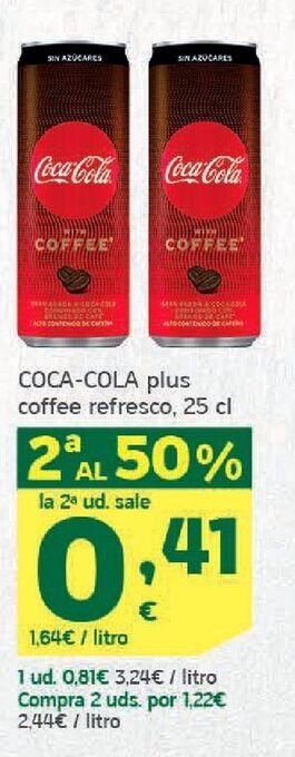 HiperDino Refresco de cola coca-cola oferta