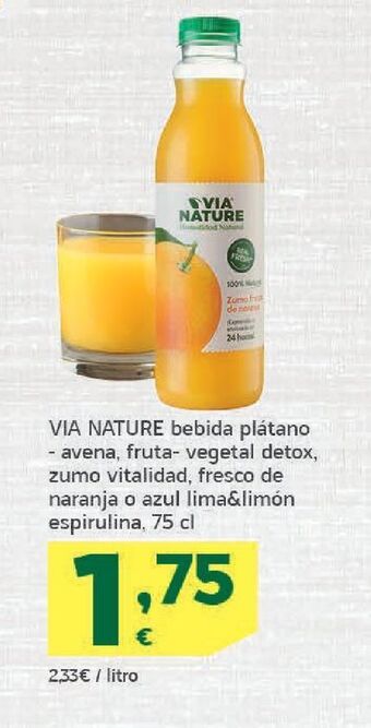 HiperDino Bebida de frutas oferta