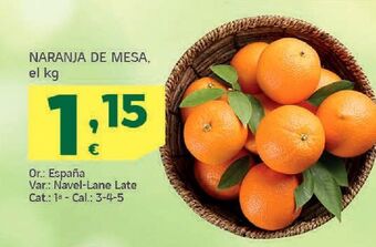 HiperDino Naranjas de mesa oferta