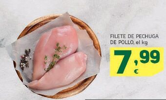 HiperDino Filetes de pollo oferta