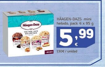 HiperDino Tarrina de helado häagen-dazs oferta