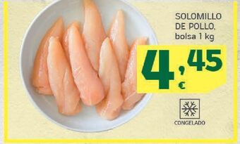 HiperDino Solomillo de pollo oferta