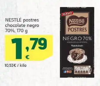 HiperDino Chocolate negro nestlé oferta