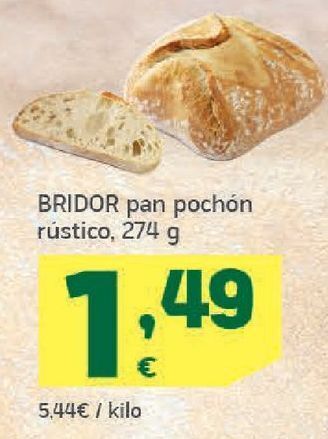 HiperDino Pan rústico oferta