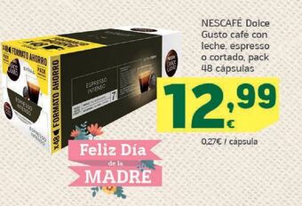 HiperDino Cápsulas de café nescafé® dolce gusto® oferta