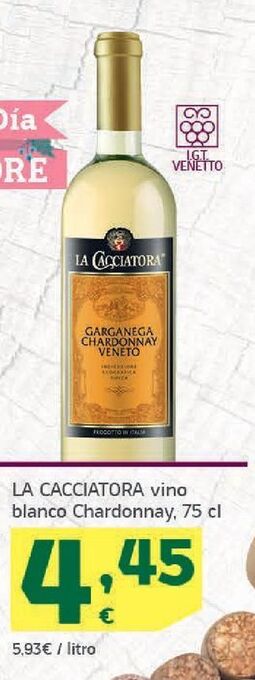 HiperDino Vino blanco la cacciatora oferta