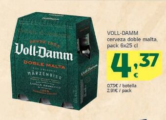 HiperDino Cerveza voll-damm oferta