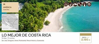 Tui Travel PLC Viajes a américa costa oferta