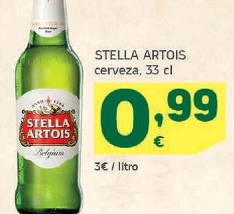 HiperDino Cerveza stella artois oferta