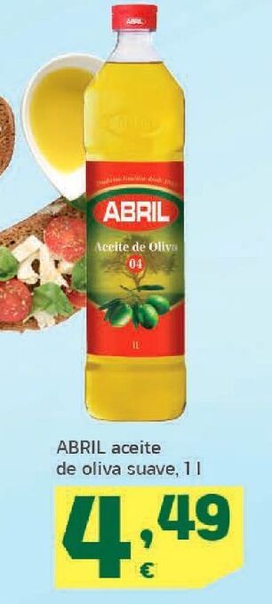 HiperDino Aceite de oliva abril oferta