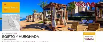 38 norte áfrica egipto b ca exclusivo tui egipto y hurghada 11 días / 10 noches el cairo, giza, abu simbel, aswan, kom