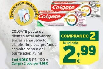 HiperDino Pasta de dientes colgate oferta