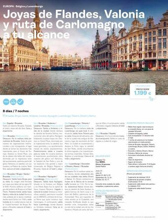 Tui Travel PLC 16 europa - bélgica y luxemburgo joyas de flandes, valonia y ruta de carlomagno a tu alcance new✔ 8 días / 7 noches brus oferta