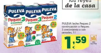 HiperDino Leche de continuación puleva oferta