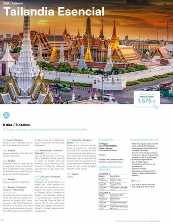 Tui Travel PLC Asia tailandia tailandia esencial 9 días / 6 noches ⓒ bangkok, ayutthaya, lopburi, phitsanuloke, sukhothai, chiang rai y c oferta