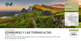 Tui Travel PLC Tierra tierras altas oferta