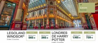 Tui Travel PLC 神 legoland windsorⓒ 3 días / 2 noches adultos precio desde 565 € ninos precio desde 365 € lues londres de harry p oferta