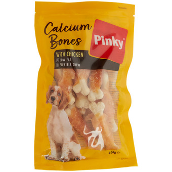 Action Aperitivos para perros pinky calcium bones oferta