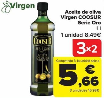 Carrefour Aceite de oliva virgen coosur serie oro oferta